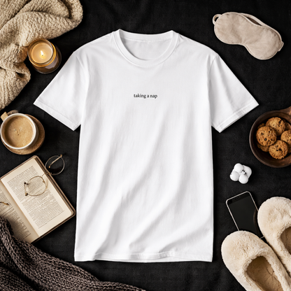 Taking a nap — T-Shirt