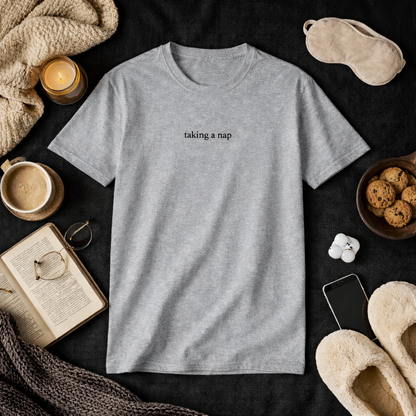Taking a nap — T-Shirt