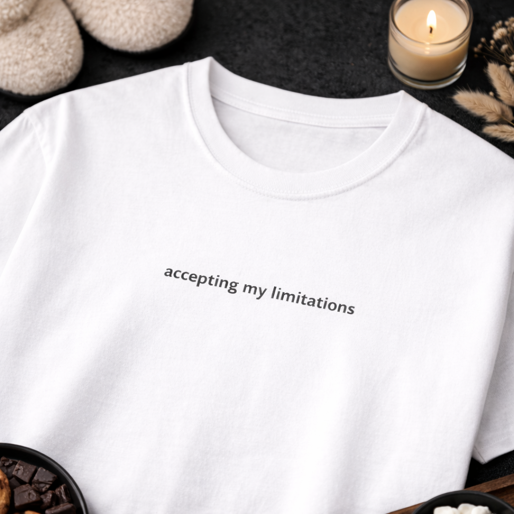 Accepting my limitations — T-Shirt