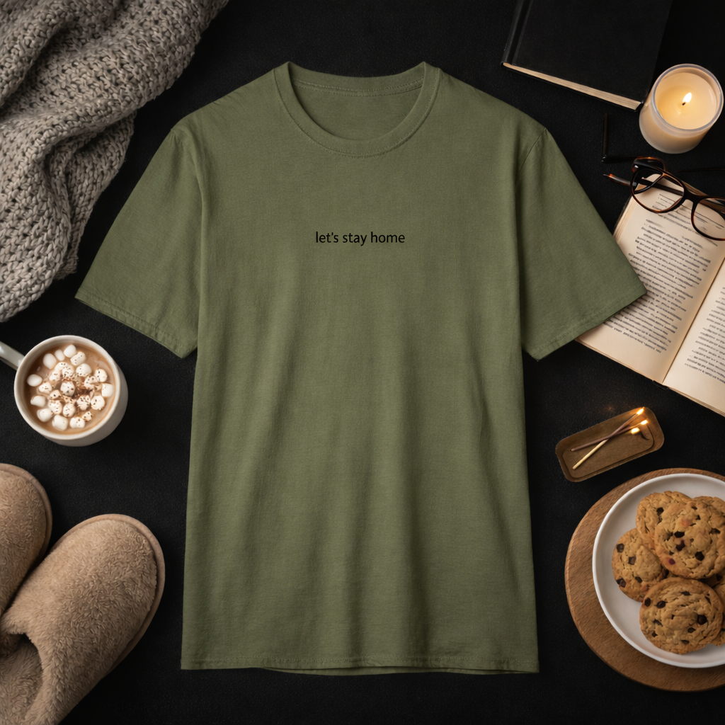 Let’s stay home — T-Shirt