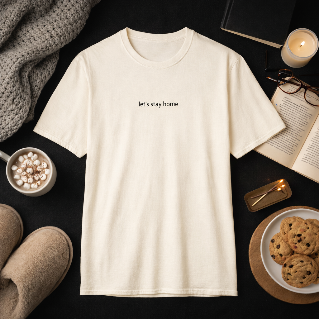 Let’s stay home — T-Shirt