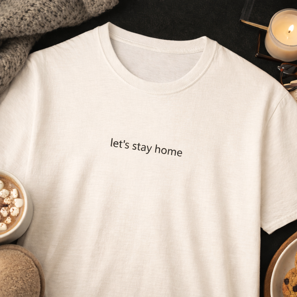 Let’s stay home — T-Shirt