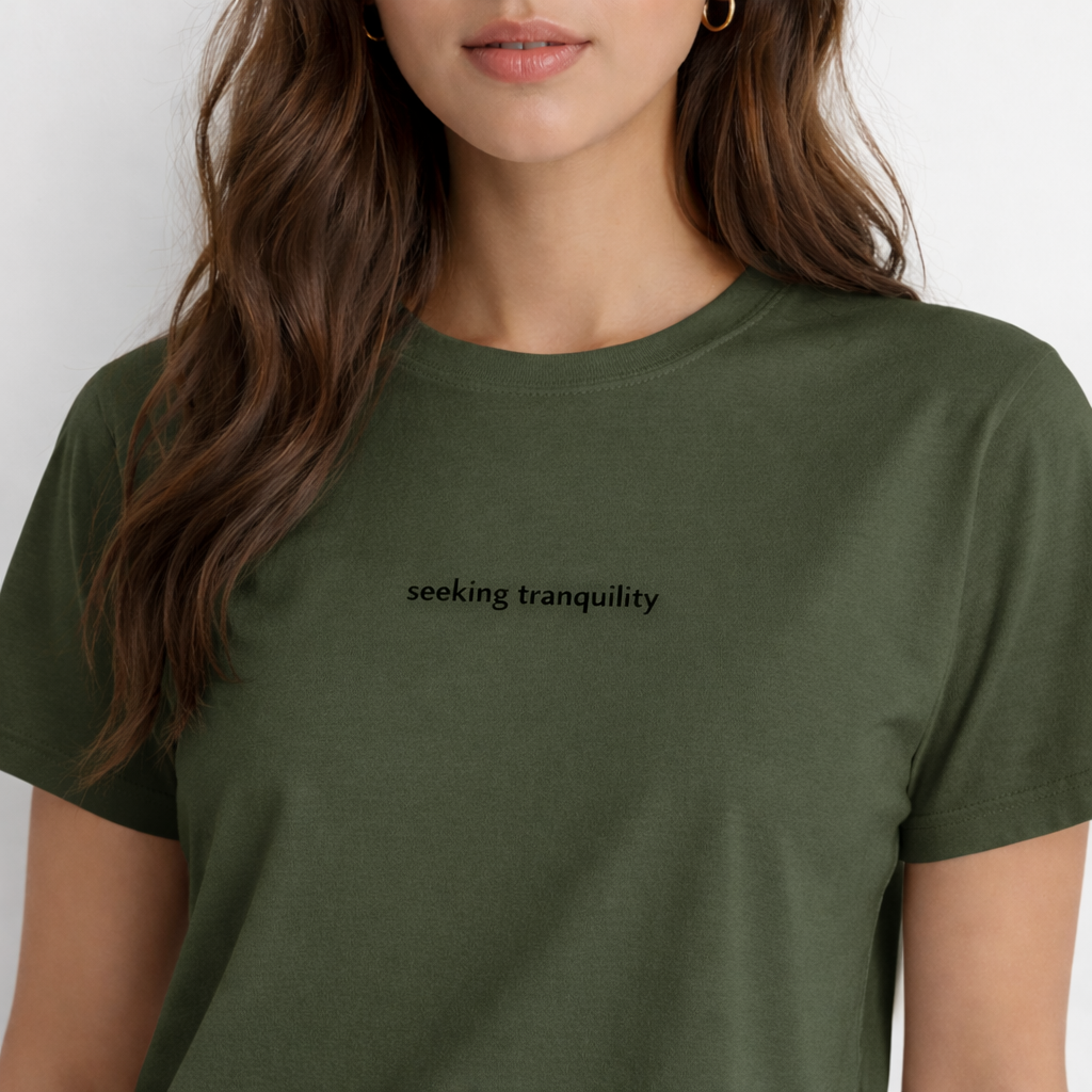 Seeking tranquility — T-Shirt