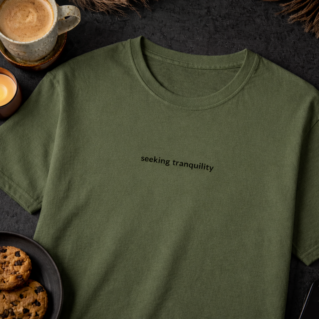Seeking tranquility — T-Shirt