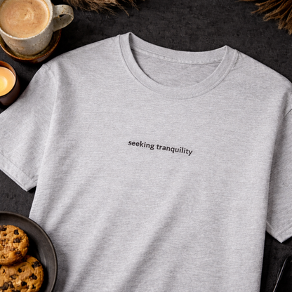 Seeking tranquility — T-Shirt