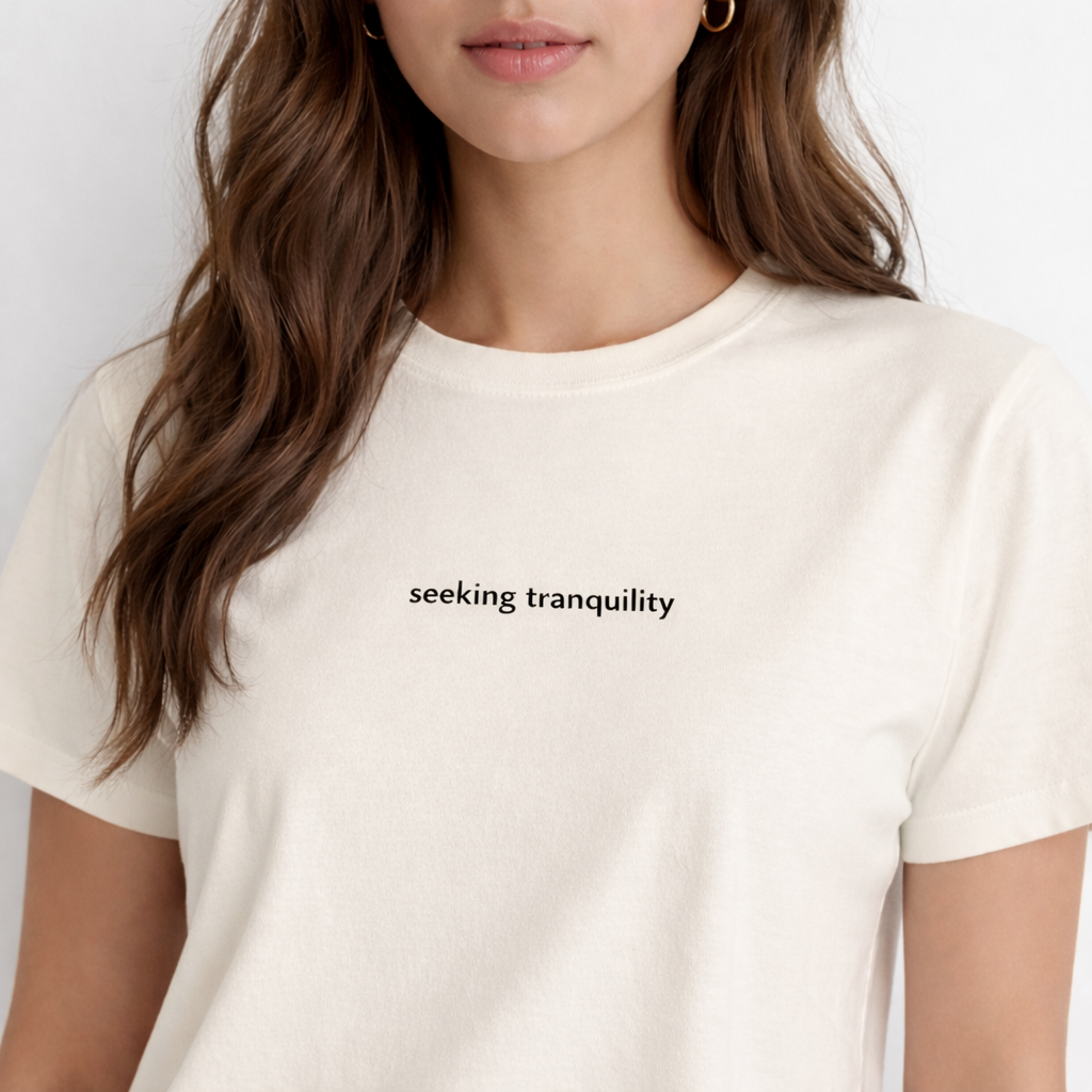 Seeking tranquility — T-Shirt