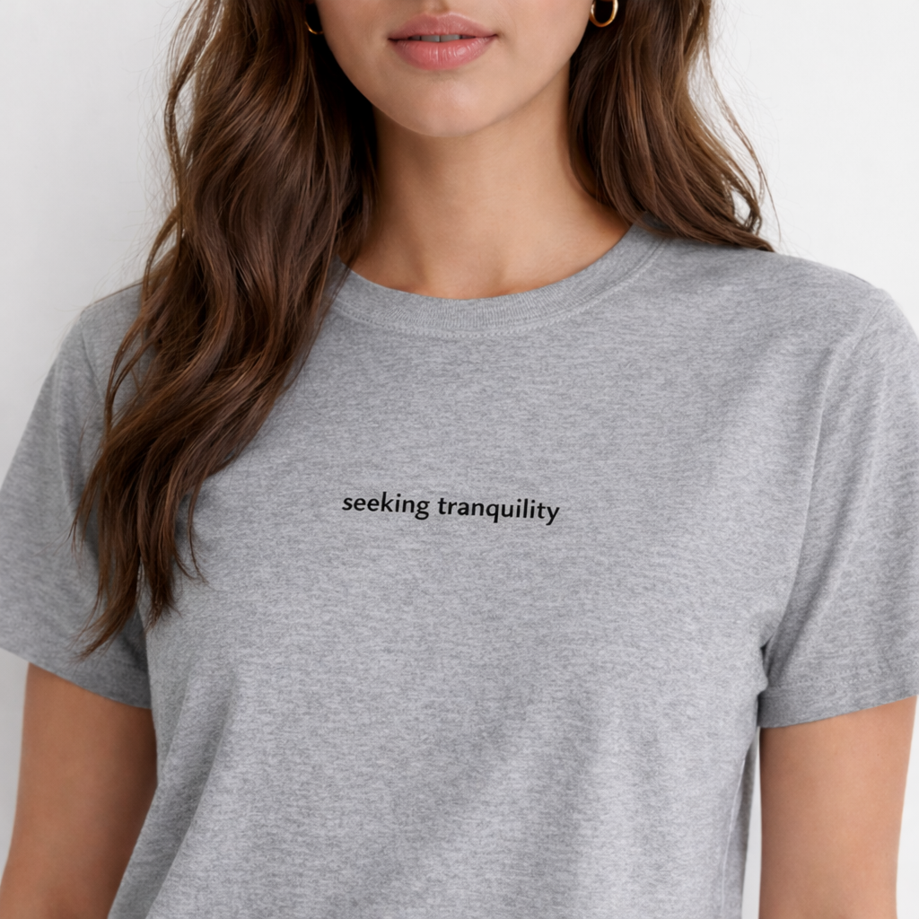 Seeking tranquility — T-Shirt