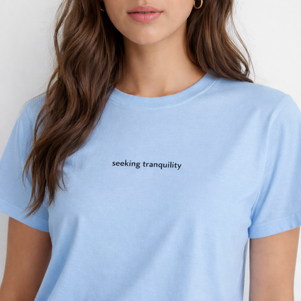 Seeking tranquility — T-Shirt