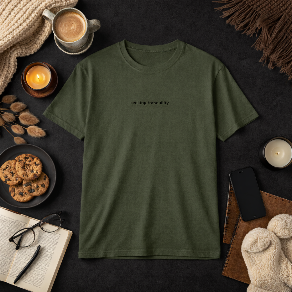 Seeking tranquility — T-Shirt