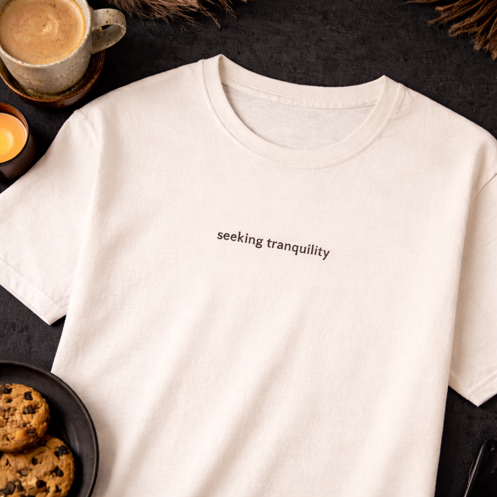 Seeking tranquility — T-Shirt