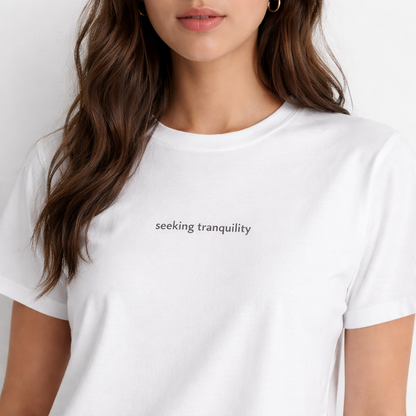 Seeking tranquility — T-Shirt