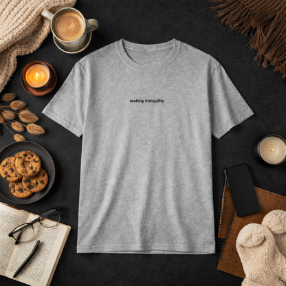 Seeking tranquility — T-Shirt