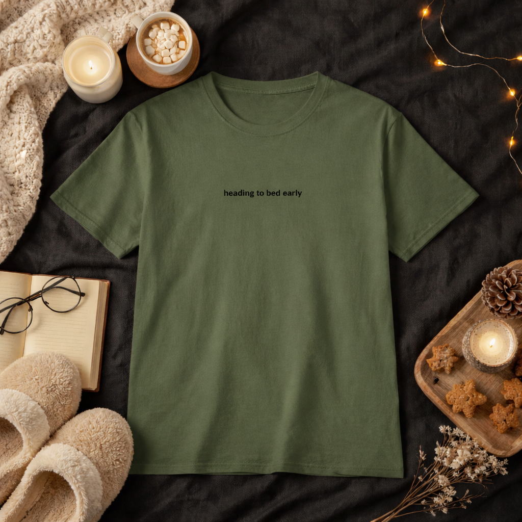 Heading to bed early — T-Shirt