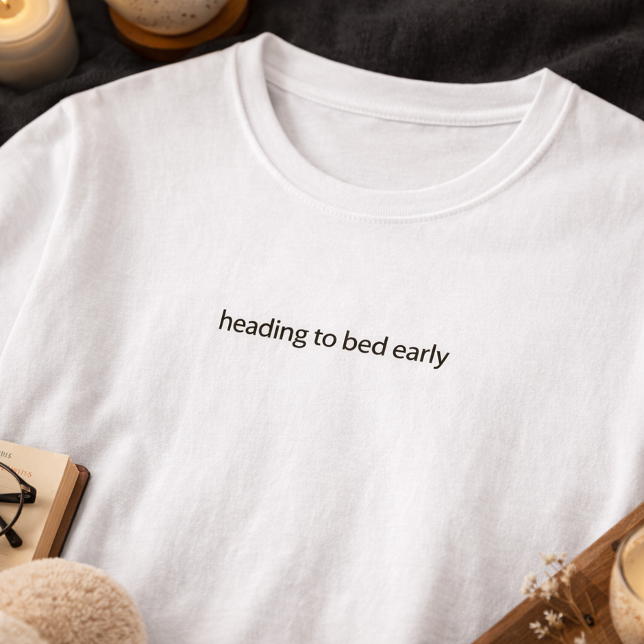 Heading to bed early — T-Shirt