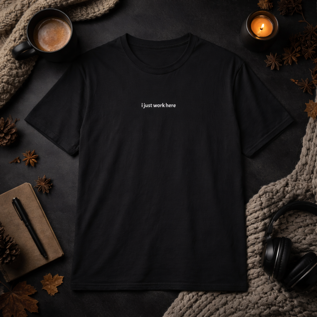 I just work here — T-Shirt
