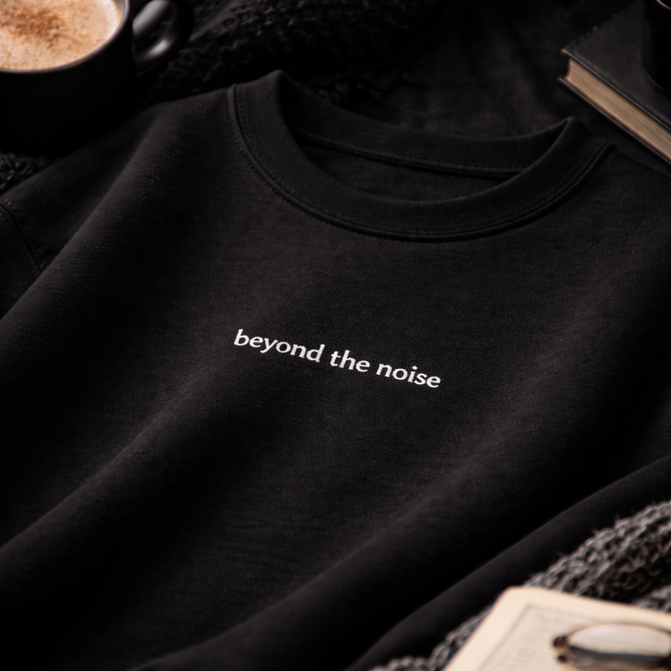 Beyond the noise — Classic Crewneck Sweatshirt