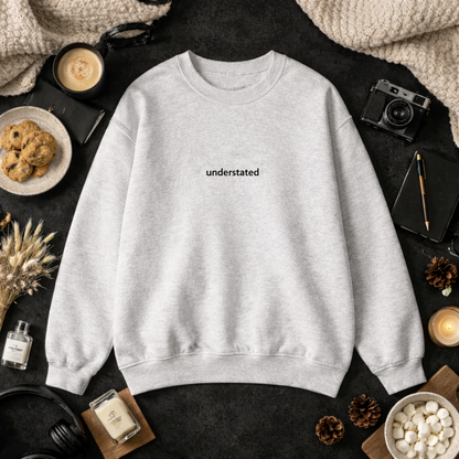 Understated — Classic Crewneck Sweatshirt