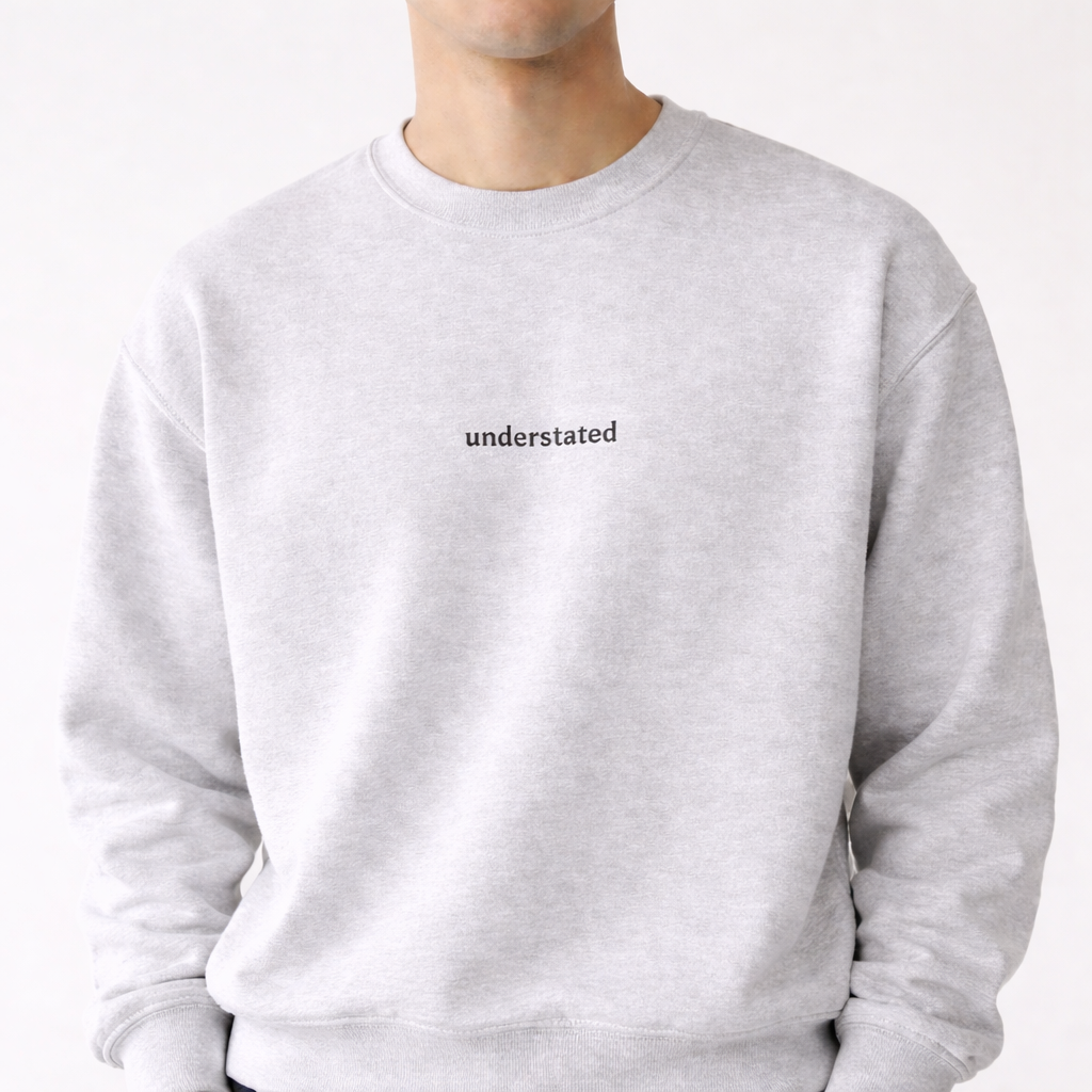 Understated — Classic Crewneck Sweatshirt