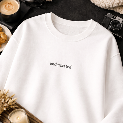 Understated — Classic Crewneck Sweatshirt