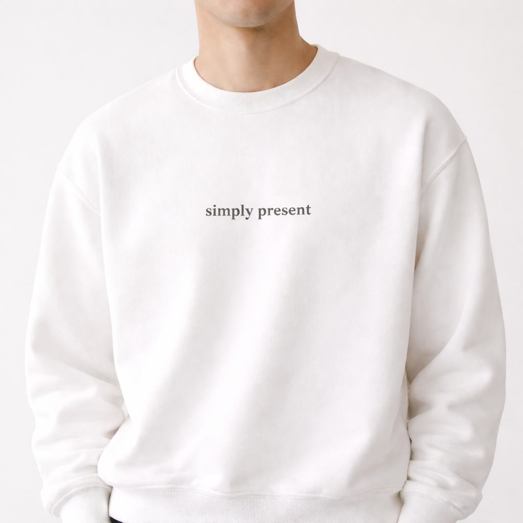 Simply present — Classic Crewneck Sweatshirt