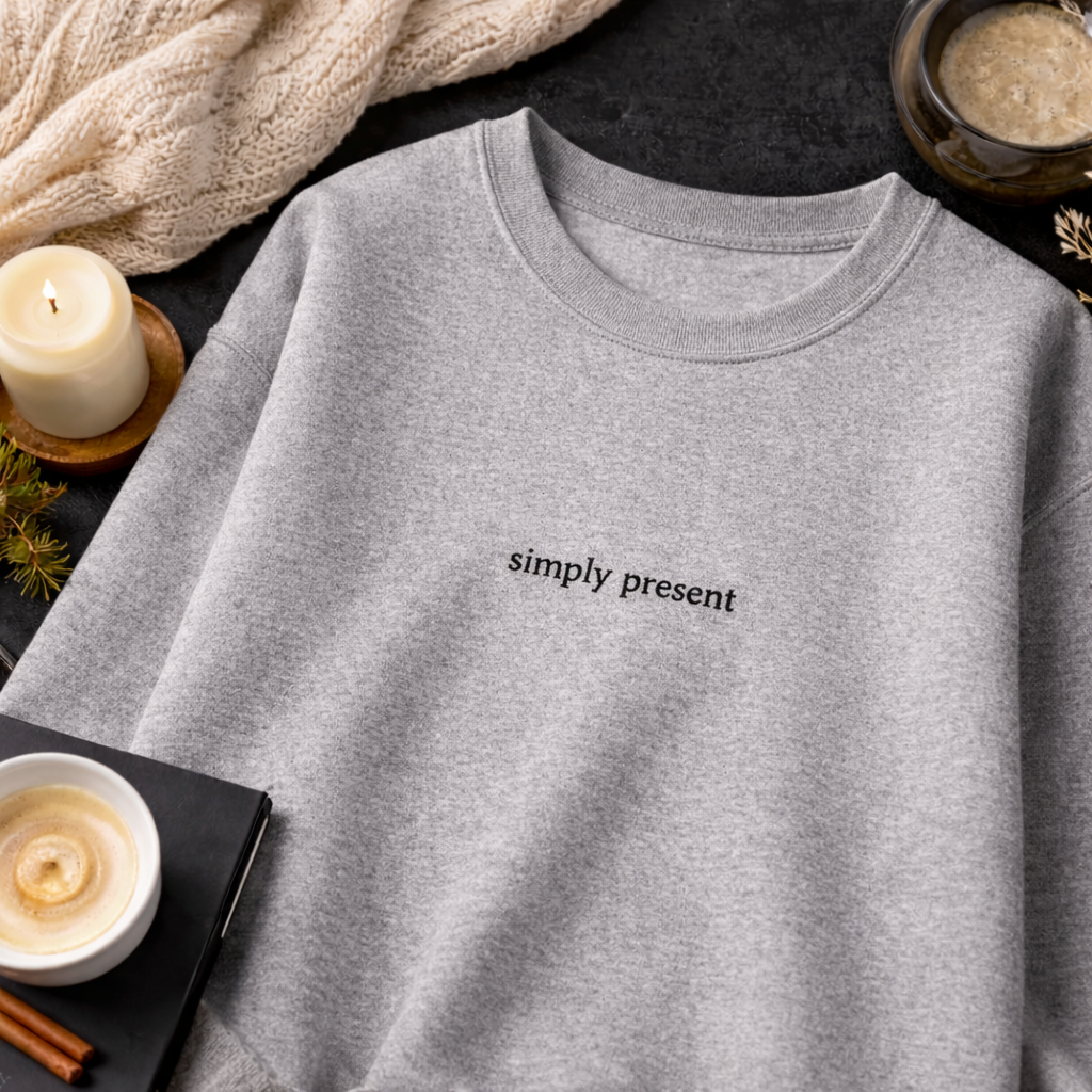 Simply present — Classic Crewneck Sweatshirt