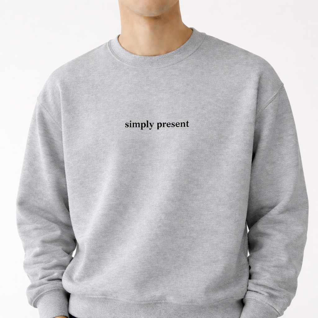 Simply present — Classic Crewneck Sweatshirt