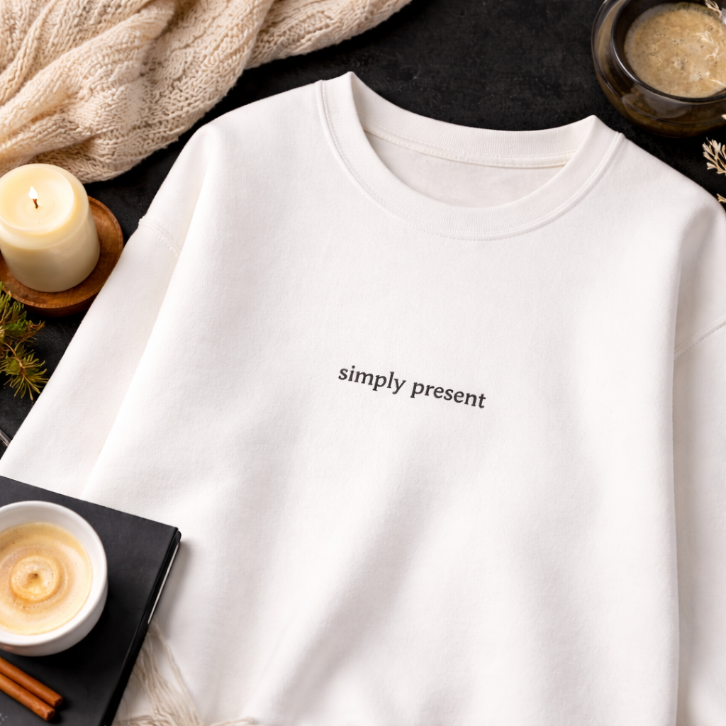 Simply present — Classic Crewneck Sweatshirt