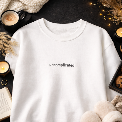 Uncomplicated — Classic Crewneck Sweatshirt