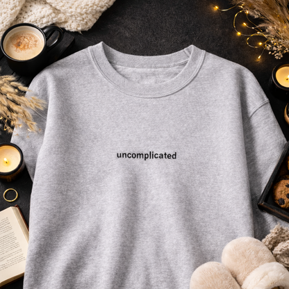 Uncomplicated — Classic Crewneck Sweatshirt