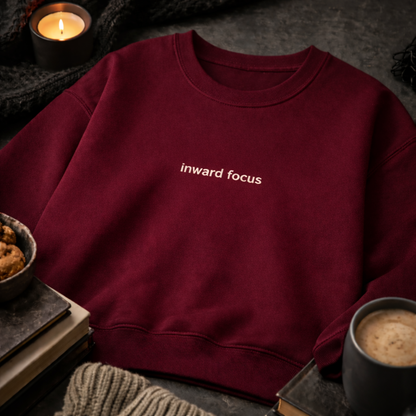 Inward focus — Classic Crewneck Sweatshirt