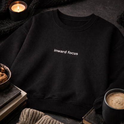 Inward focus — Classic Crewneck Sweatshirt