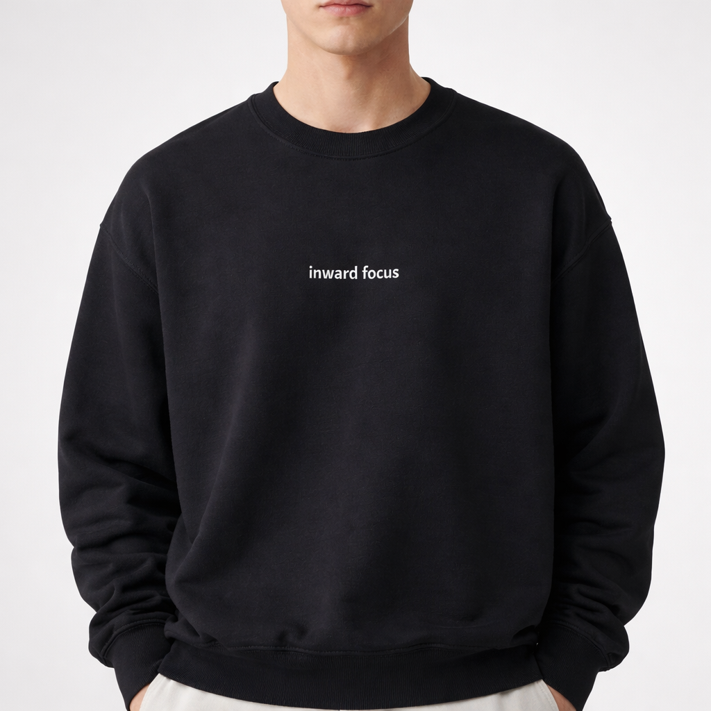 Inward focus — Classic Crewneck Sweatshirt