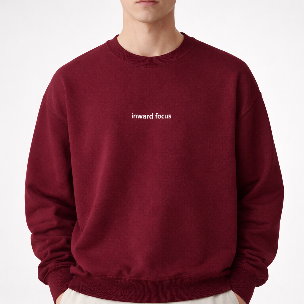 Inward focus — Classic Crewneck Sweatshirt