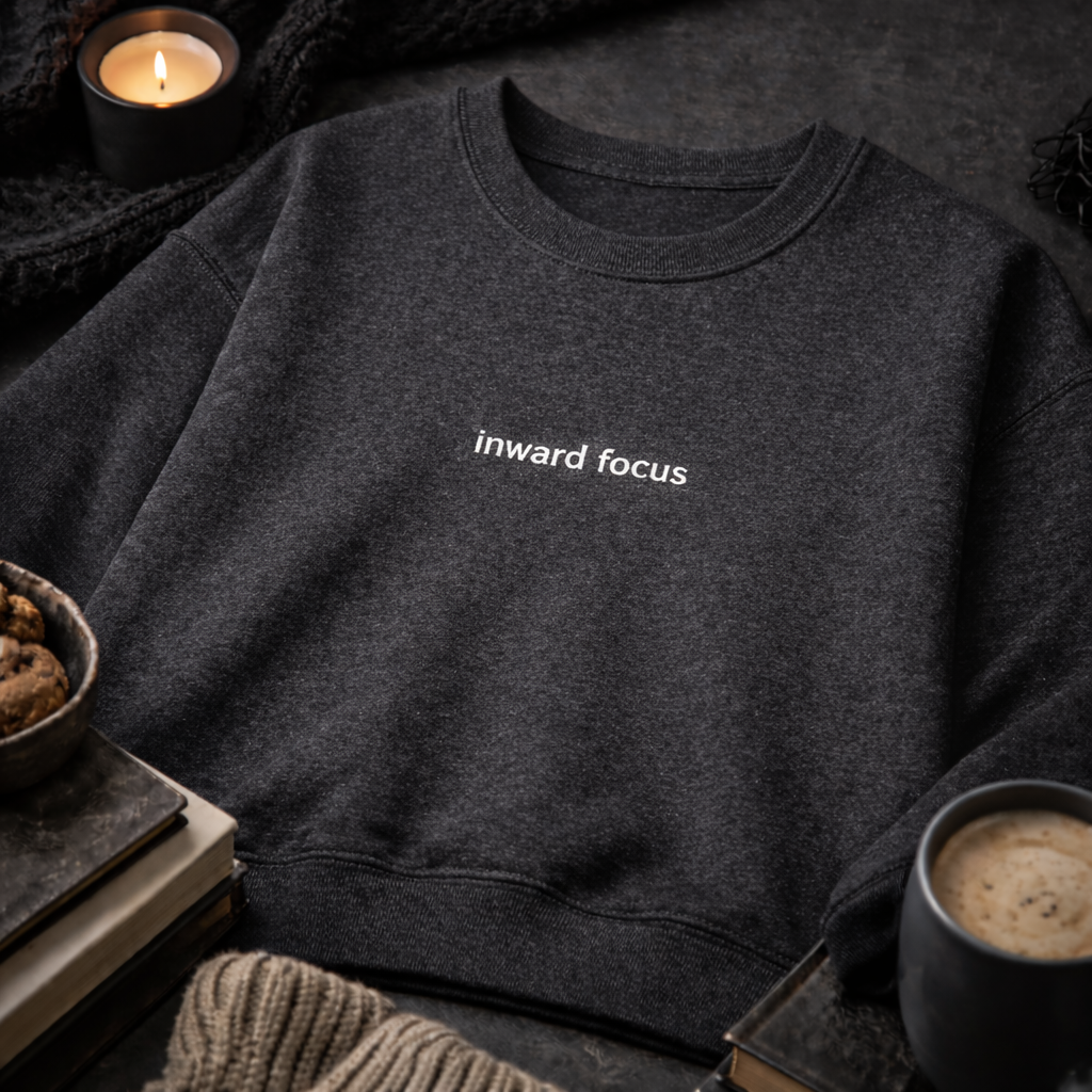 Inward focus — Classic Crewneck Sweatshirt
