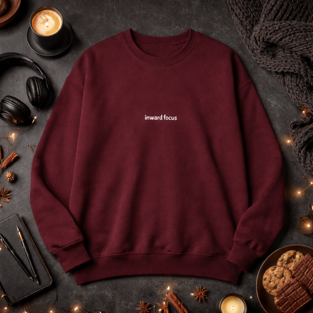 Inward focus — Classic Crewneck Sweatshirt