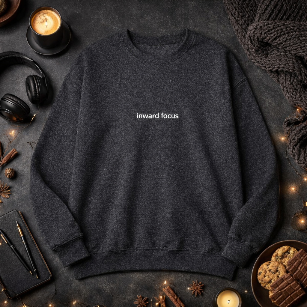 Inward focus — Classic Crewneck Sweatshirt