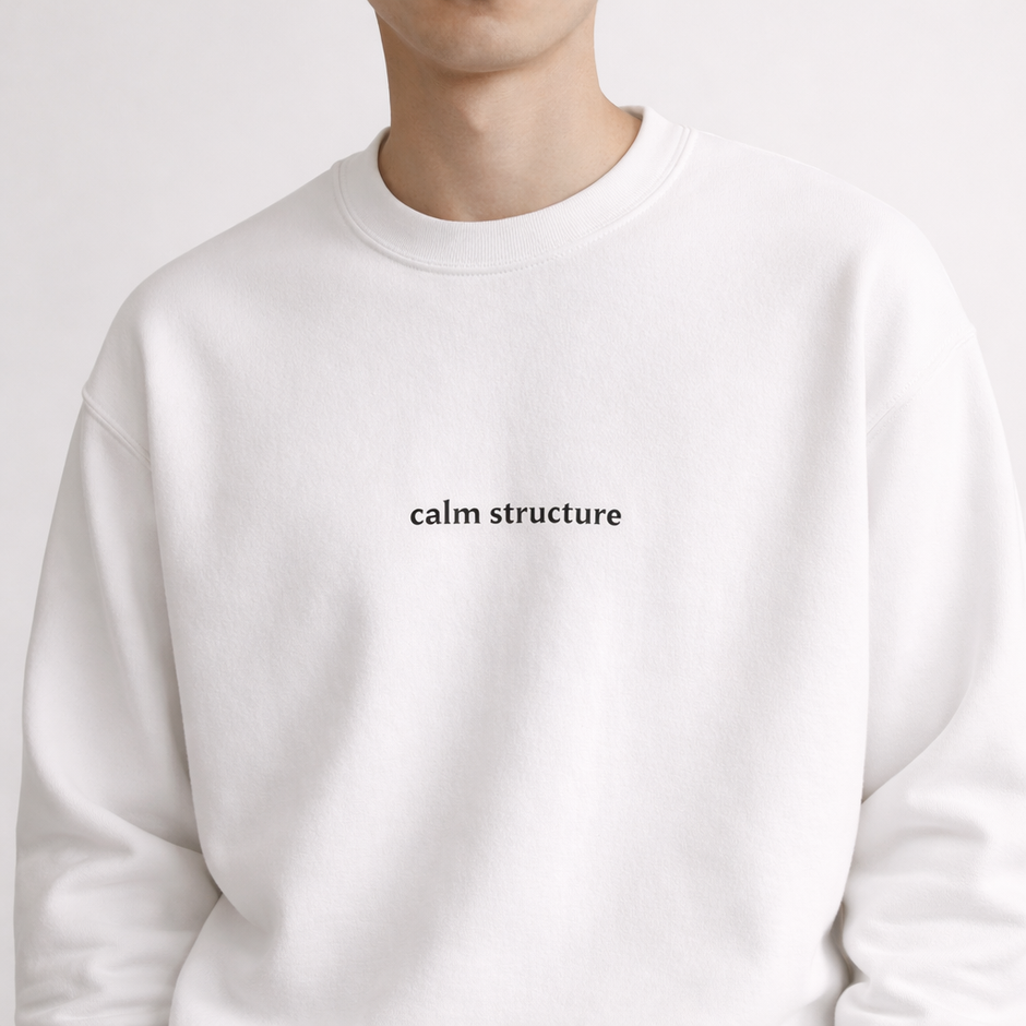 Calm structure — Classic Crewneck Sweatshirt