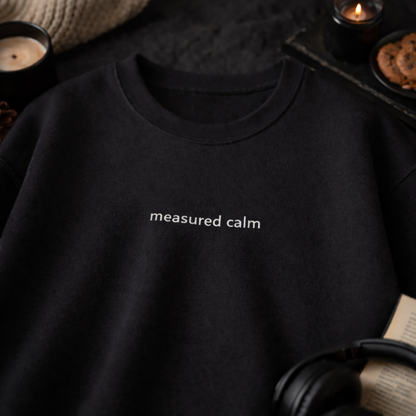 Measured calm — Classic Crewneck Sweatshirt
