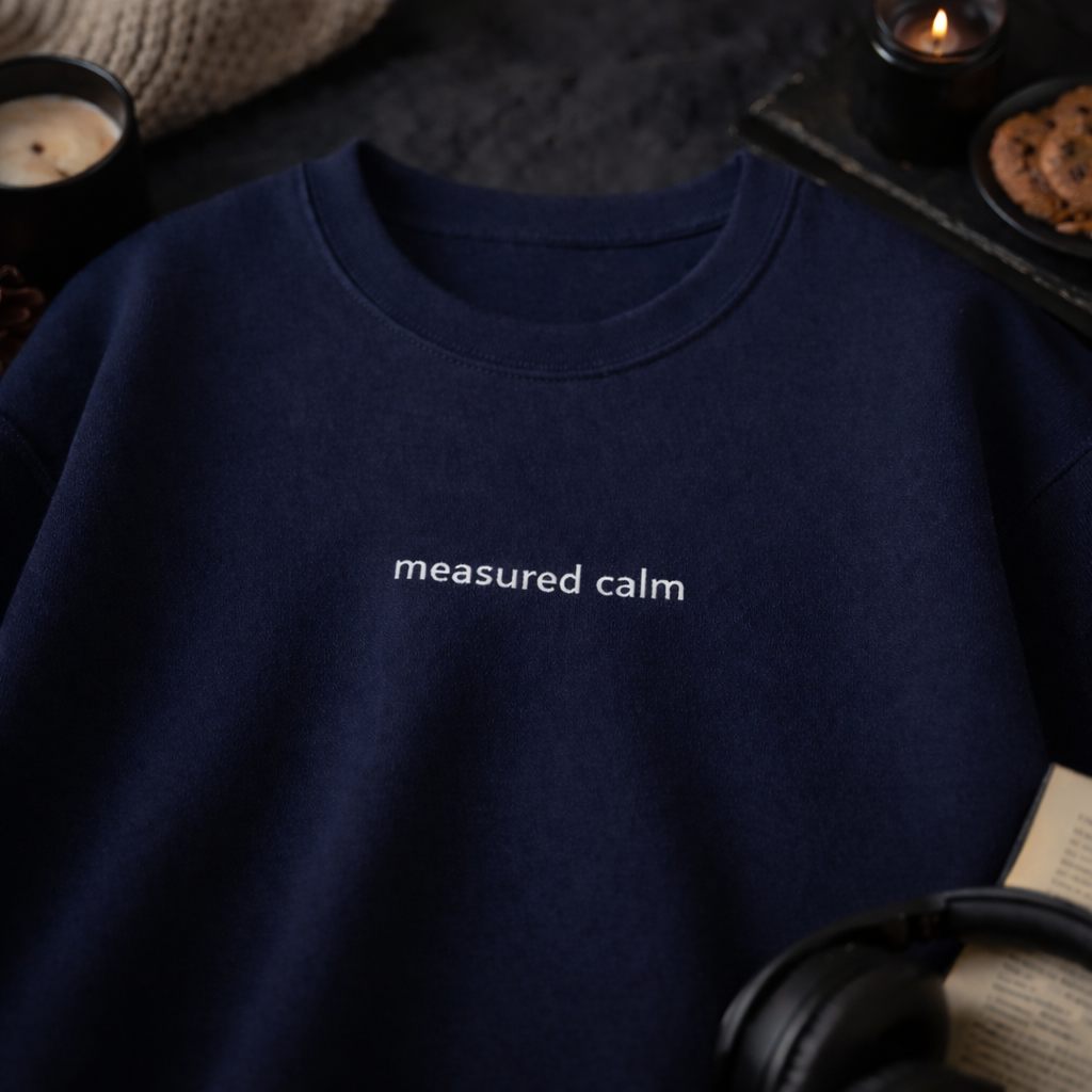 Measured calm — Classic Crewneck Sweatshirt