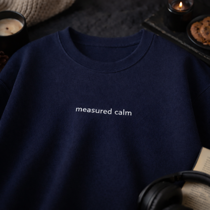 Measured calm — Classic Crewneck Sweatshirt