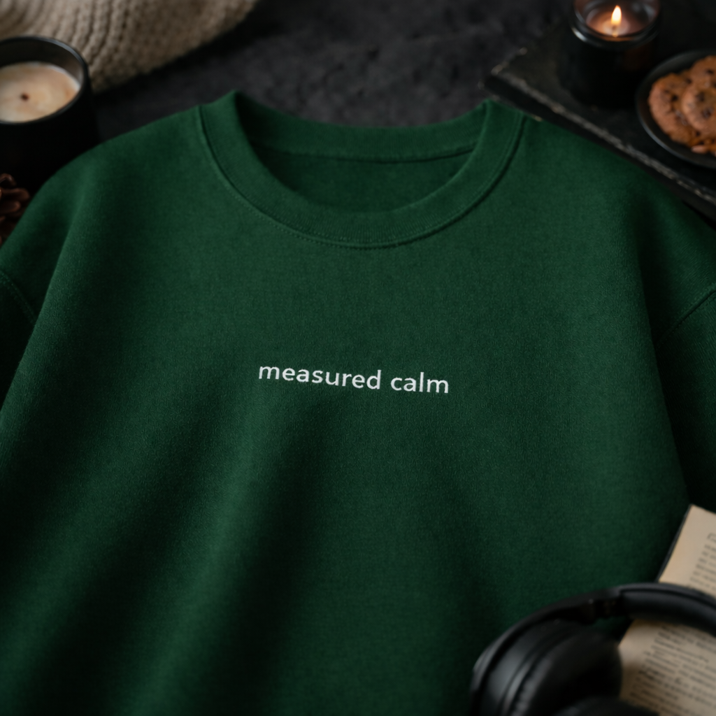 Measured calm — Classic Crewneck Sweatshirt