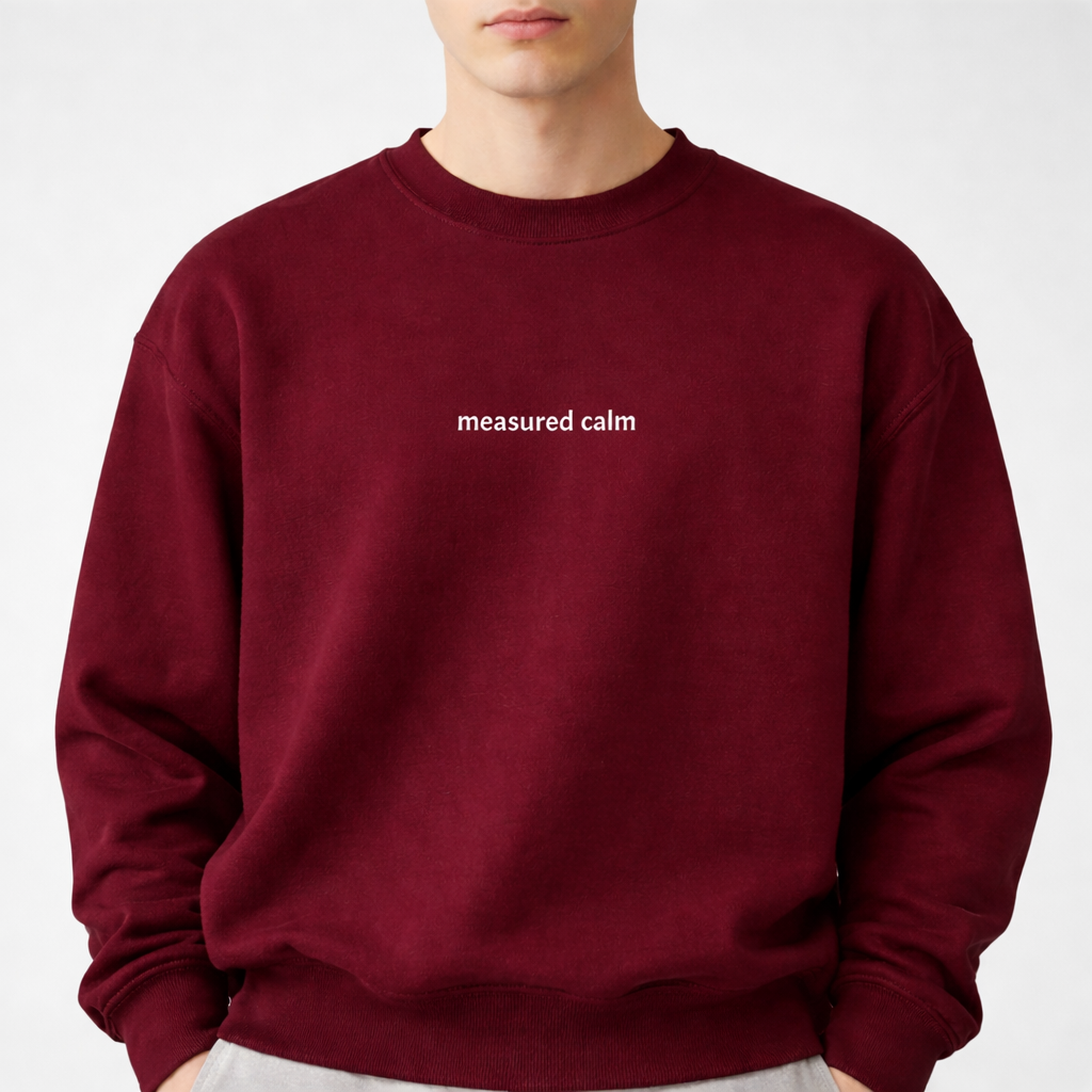 Measured calm — Classic Crewneck Sweatshirt
