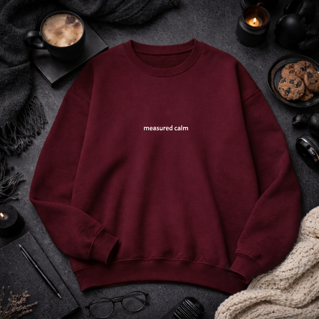 Measured calm — Classic Crewneck Sweatshirt