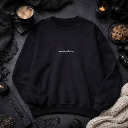 Measured calm — Classic Crewneck Sweatshirt