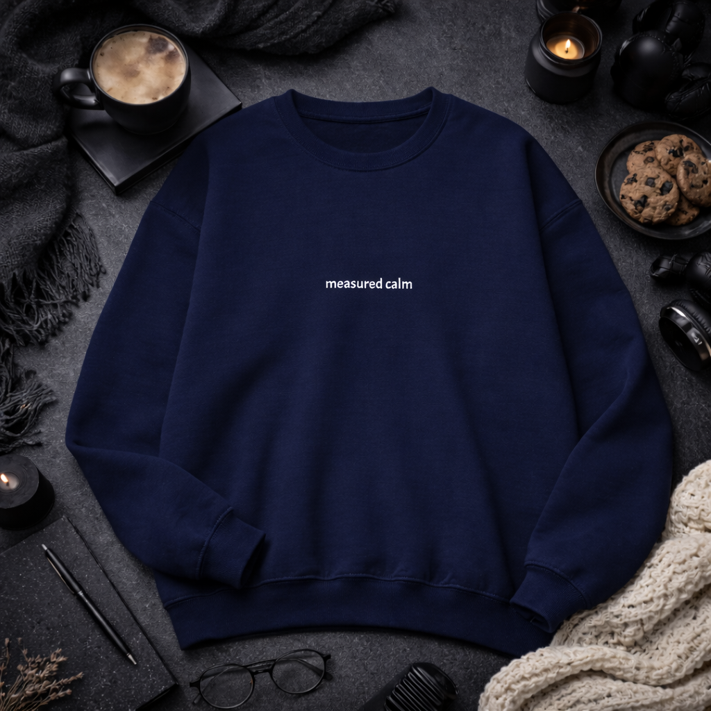 Measured calm — Classic Crewneck Sweatshirt