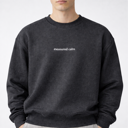 Measured calm — Classic Crewneck Sweatshirt