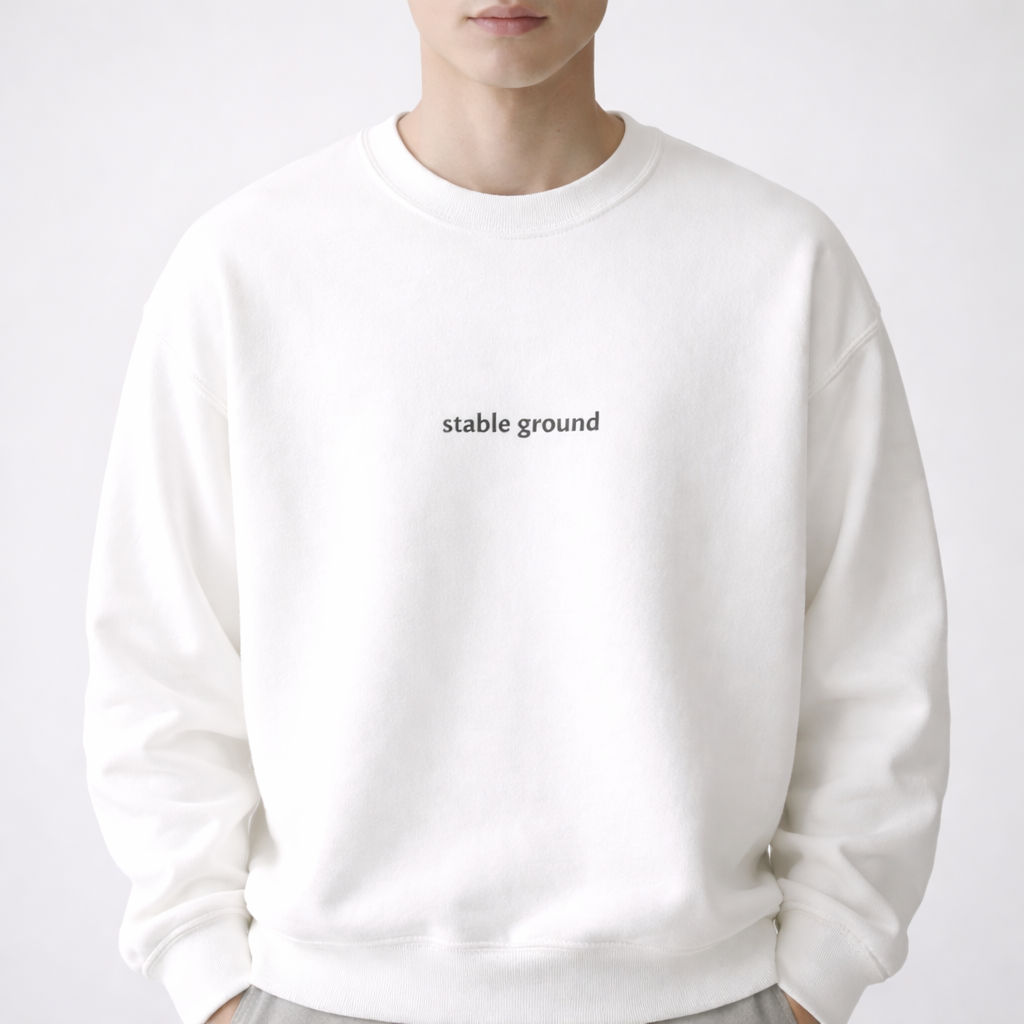 Stable ground — Classic Crewneck Sweatshirt