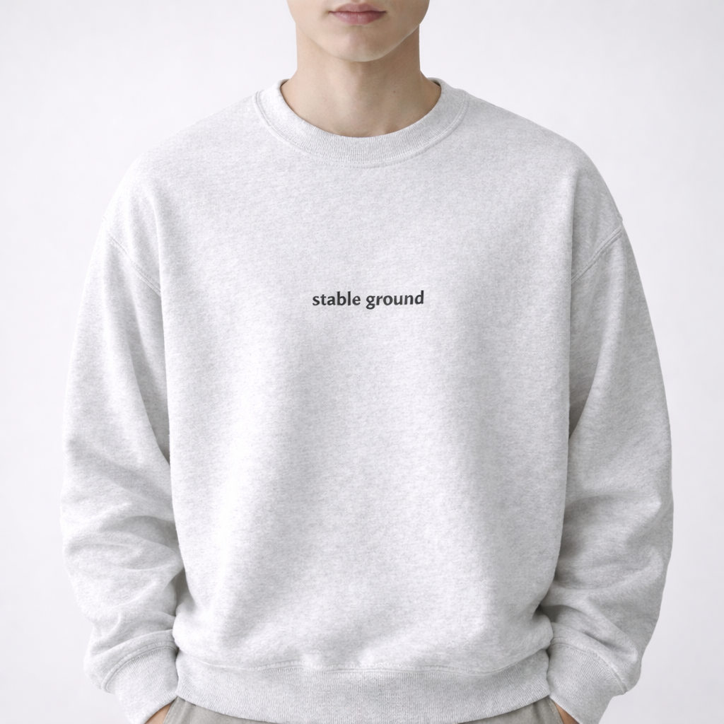 Stable ground — Classic Crewneck Sweatshirt