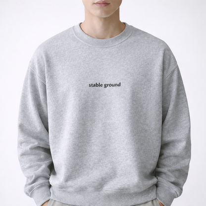 Stable ground — Classic Crewneck Sweatshirt