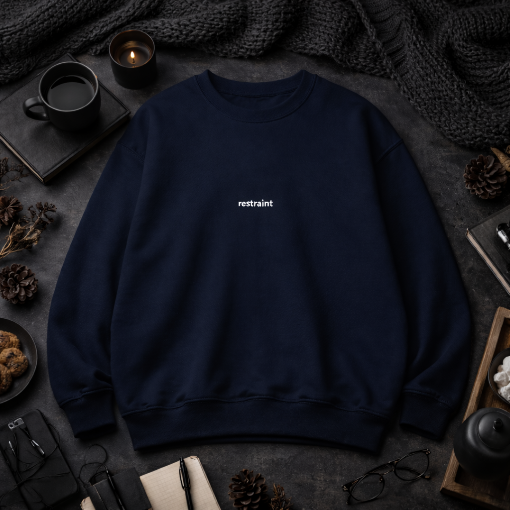 Restraint — Classic Crewneck Sweatshirt
